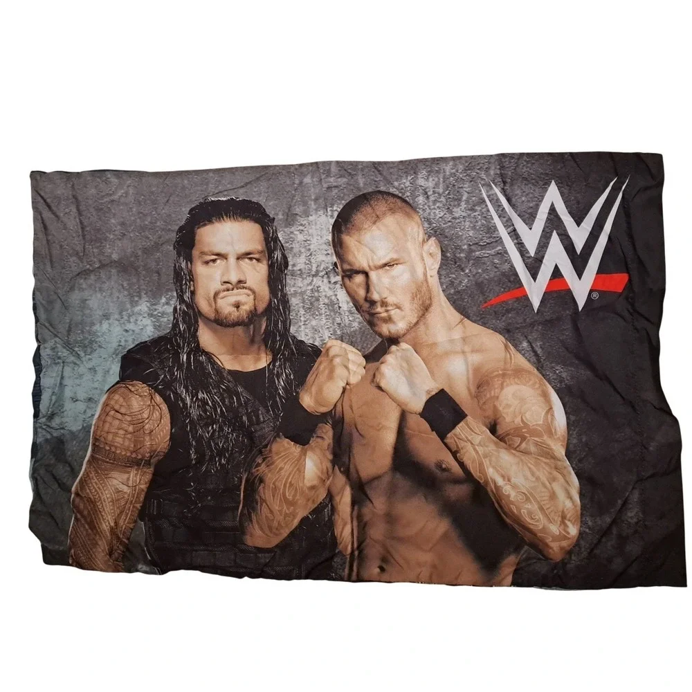 WWE Wrestlers Pillowcase John Cena Daniel Bryan Roman Reigns‎ Randy Orton